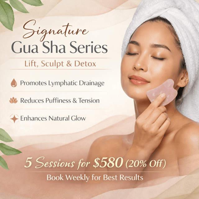 Signature Gua Sha Series at Shine & Glow SKINBAR in Blackhawk Danville, CA